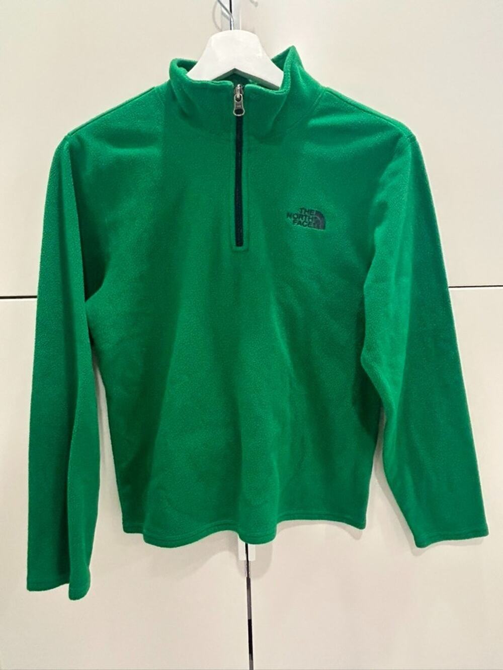 The North Face Youth TKA Glacier Quarter Snap Fleece Pullover L 14/16